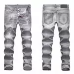 dsquared jeans hommes denim slim gray